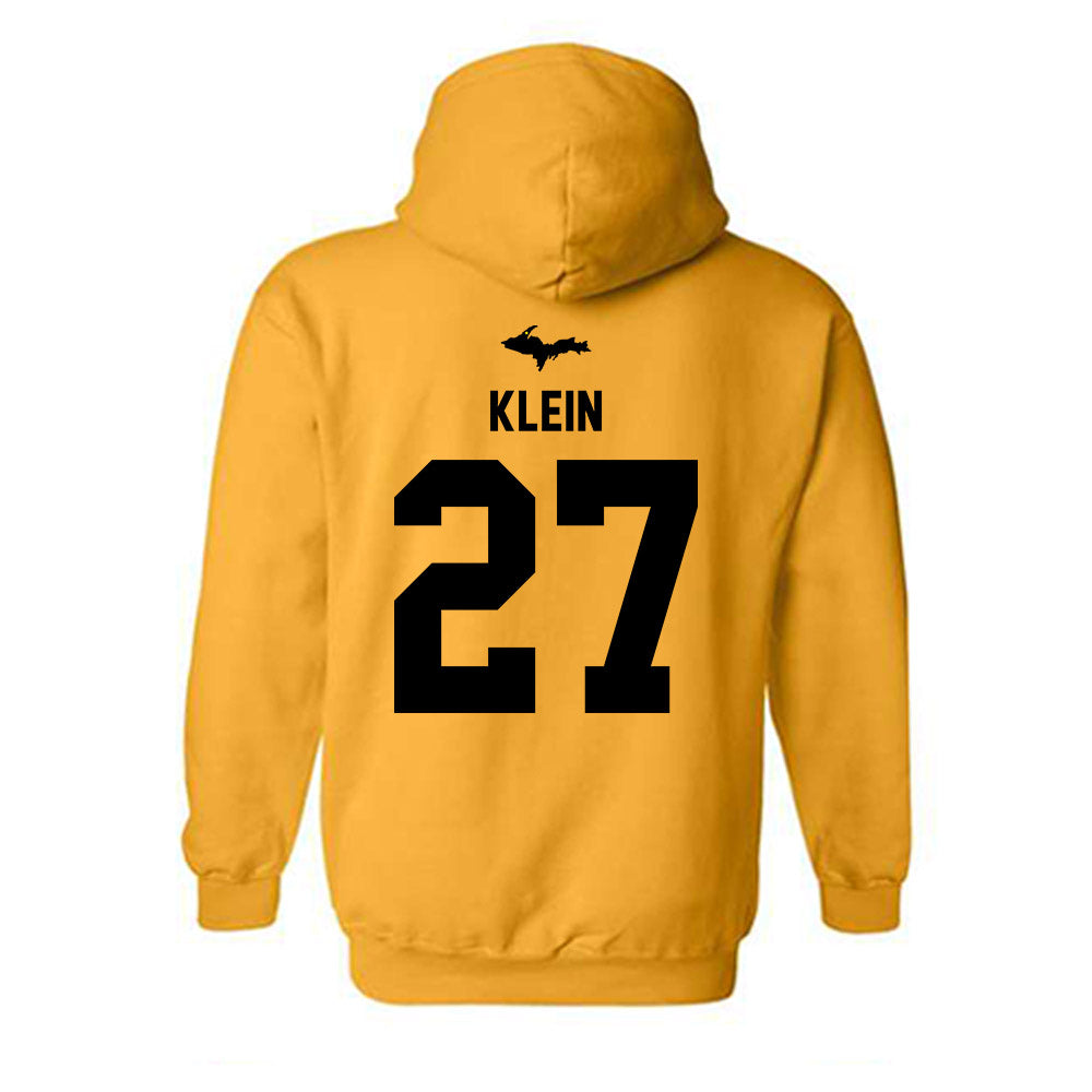 Michigan Tech - NCAA Women's Soccer : Gabrielle Klein - Generic Shersey Hooded Sweatshirt