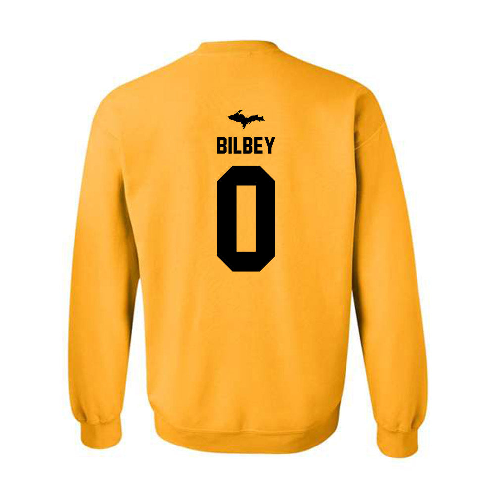 Michigan Tech - NCAA Women's Soccer : Paige Bilbey - Generic Shersey Crewneck Sweatshirt-1
