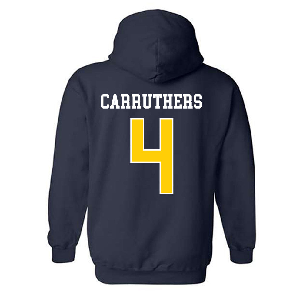 Toledo - NCAA Women's Basketball : Kendall Carruthers - Classic Shersey Hooded Sweatshirt