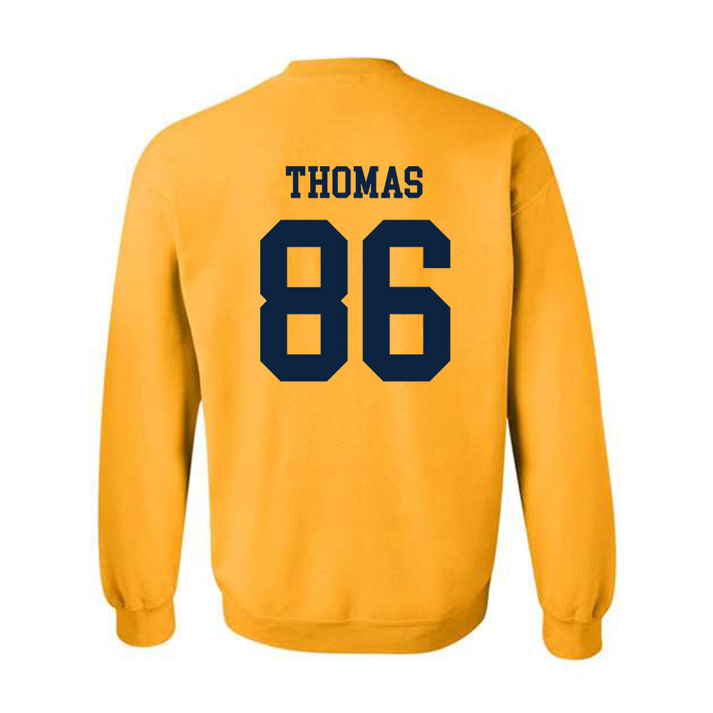 Toledo - NCAA Football : Donivon Thomas - Classic Shersey Crewneck Sweatshirt-1