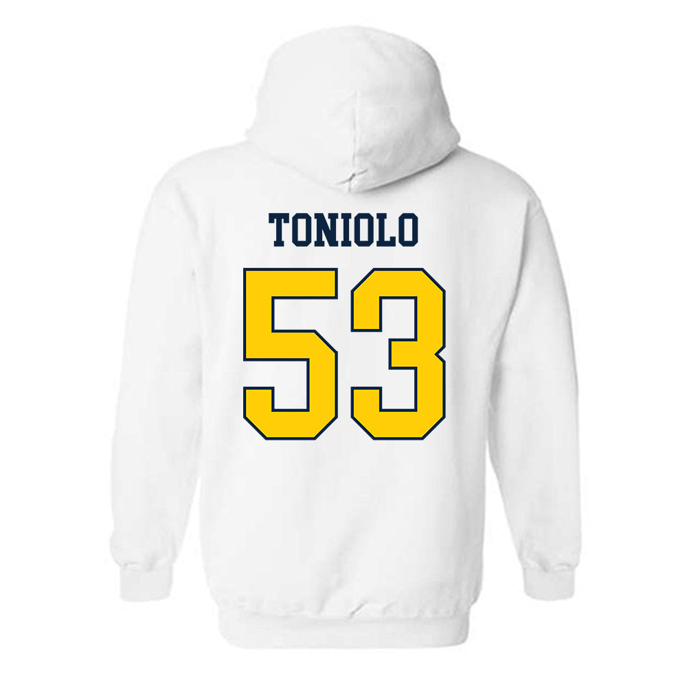 Toledo - NCAA Football : Samuel Toniolo - Classic Shersey Hooded Sweatshirt-1