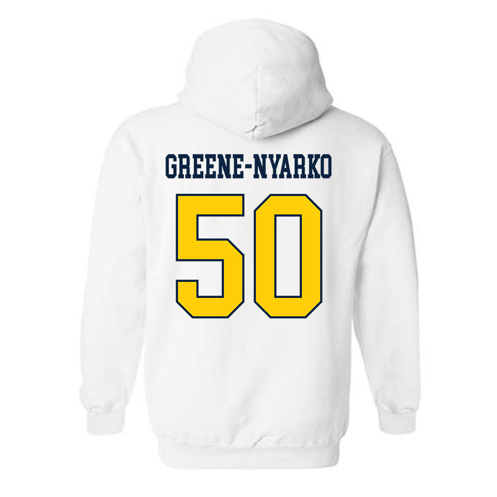 Toledo - NCAA Football : Raphael Greene-Nyarko - Classic Shersey Hooded Sweatshirt-1