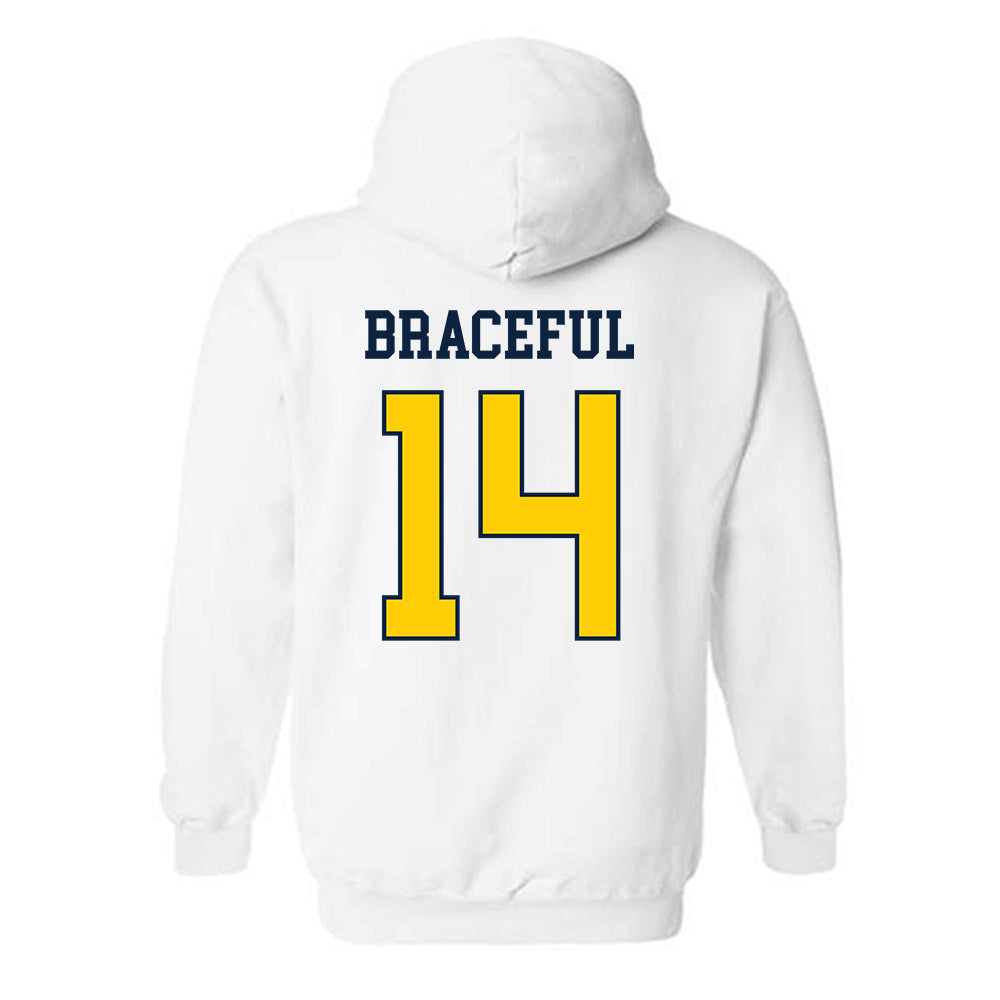 Toledo - NCAA Football : Tashi Braceful - Classic Shersey Hooded Sweatshirt-1