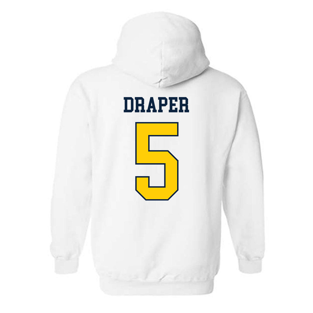Toledo - NCAA Baseball : Conner Draper - Classic Shersey Hooded Sweatshirt-1
