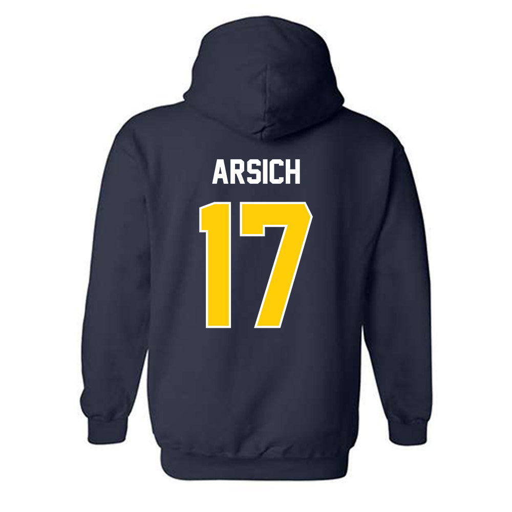 Toledo - NCAA Baseball : Liam Arsich - Classic Shersey Hooded Sweatshirt-1