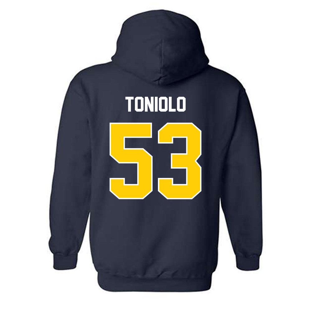 Toledo - NCAA Football : Samuel Toniolo - Classic Shersey Hooded Sweatshirt-1