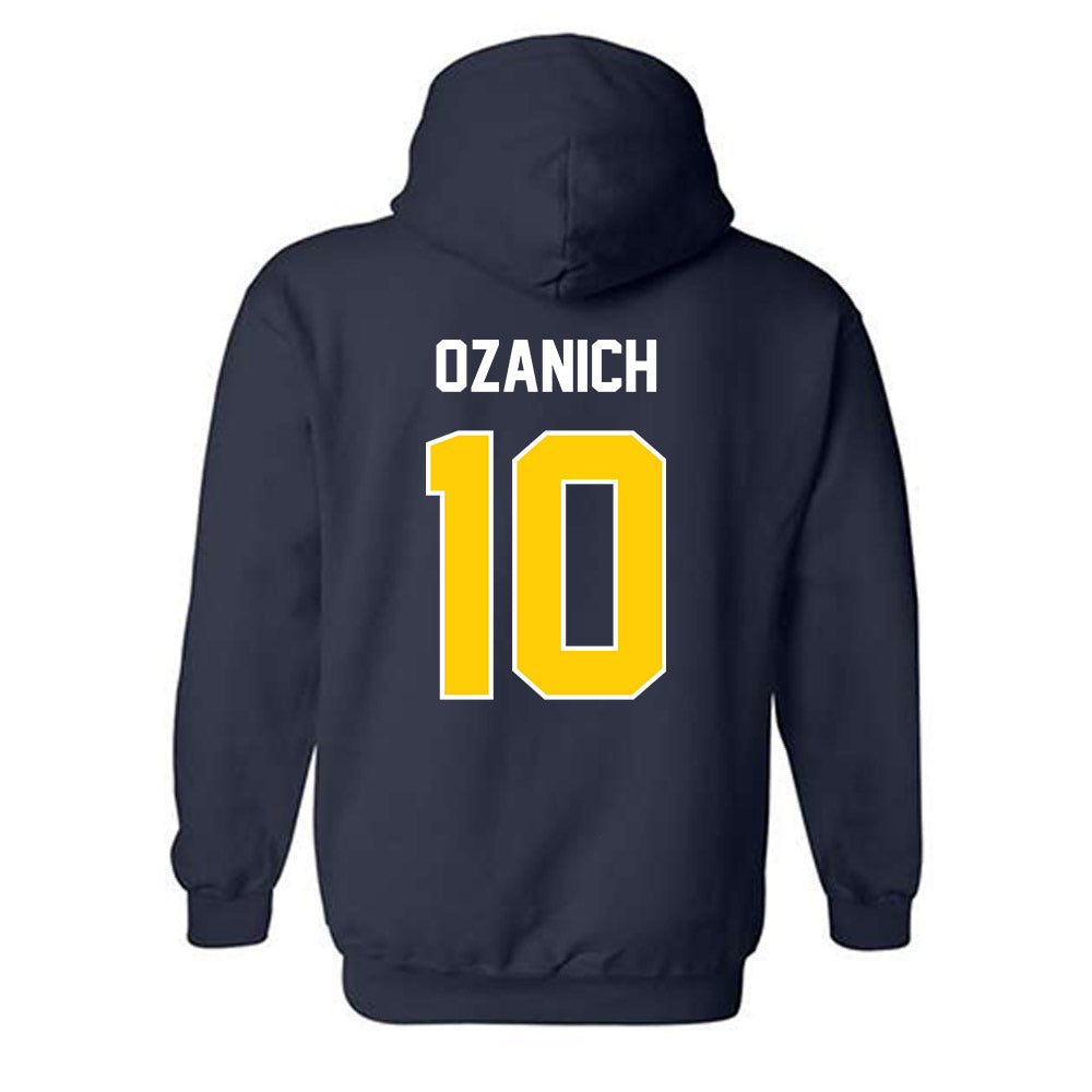 Toledo - NCAA Women's Volleyball : Kayla Ozanich - Classic Shersey Hooded Sweatshirt-1