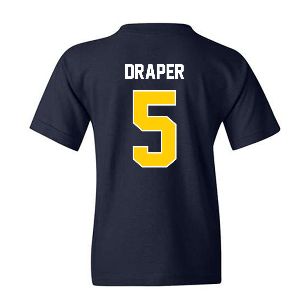 Toledo - NCAA Baseball : Conner Draper - Classic Shersey Youth T-Shirt-1