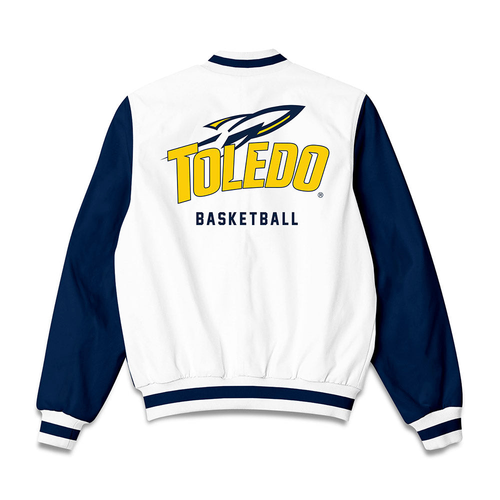 Toledo - NCAA Men's Basketball : London Praytor - Bomber Jacket-1