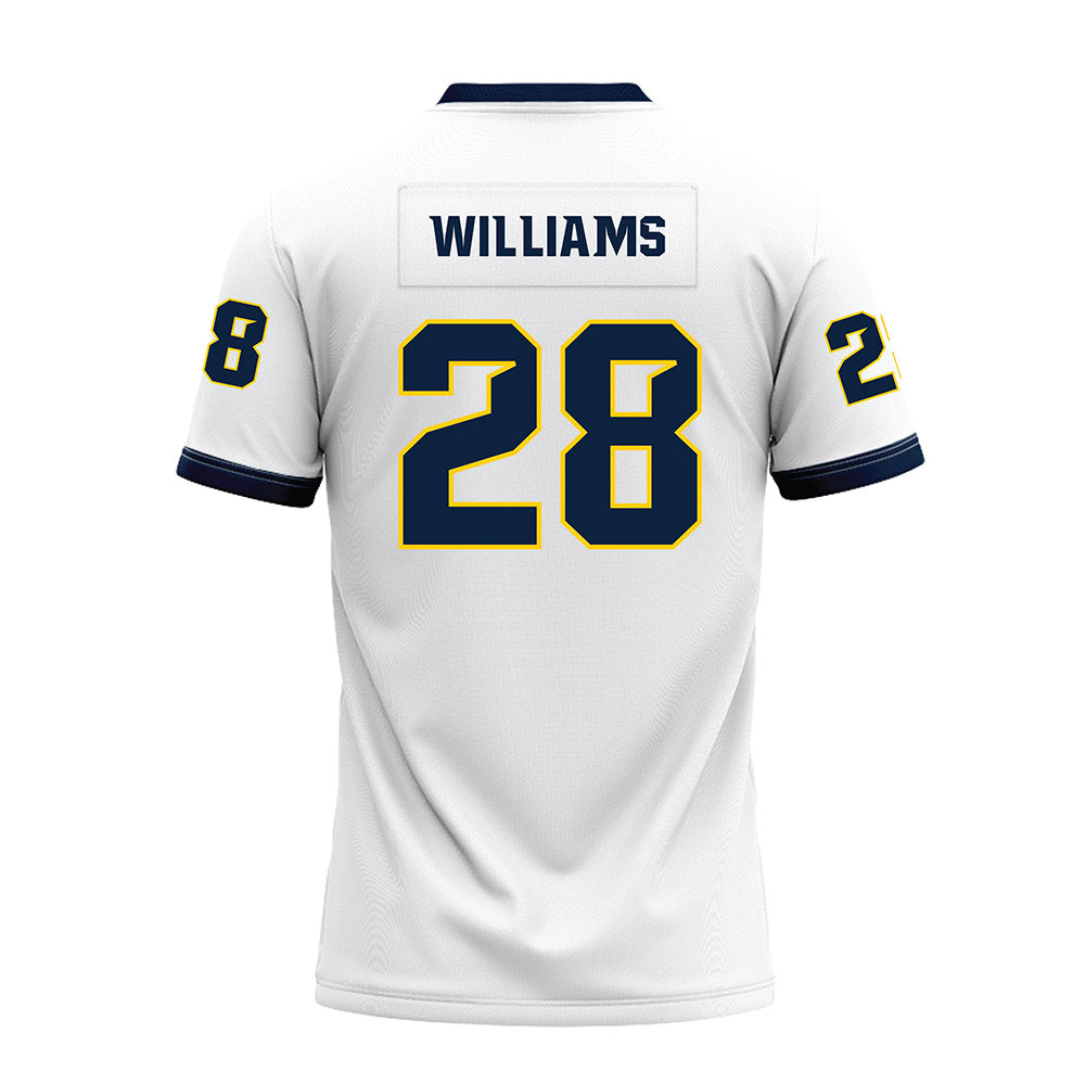 Toledo - NCAA Football : DeShaun Williams - White Premium Football Jersey-1