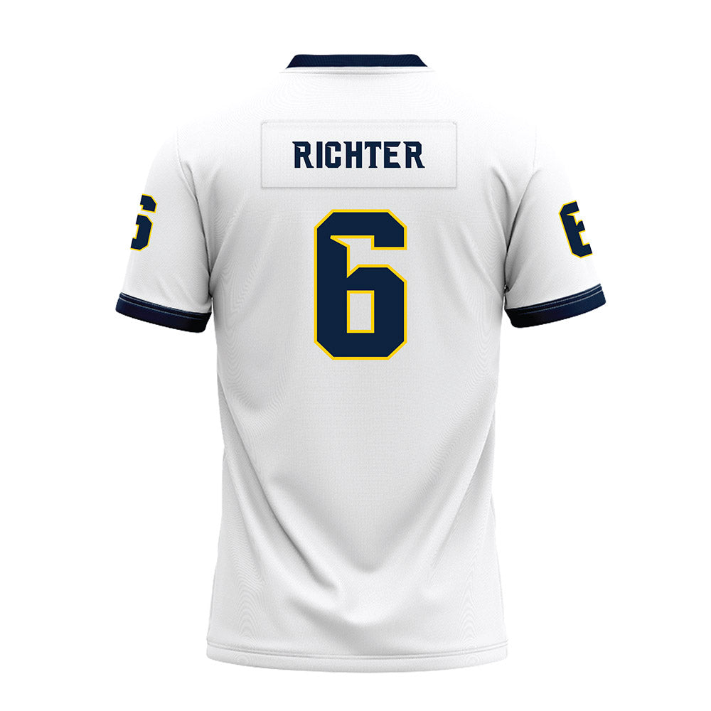Toledo - NCAA Football : John Alan Richter - White Premium Football Jersey-1