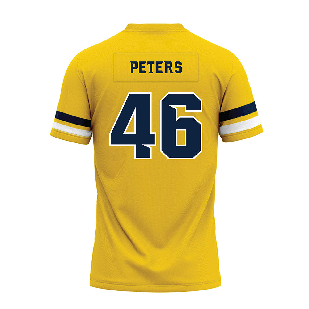Toledo - NCAA Football : Jeremiah Peters - Gold Premium Football Jersey-1