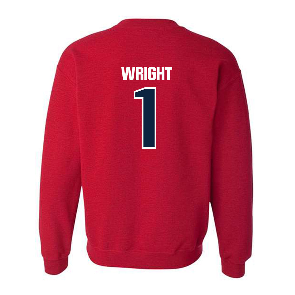 Richmond - NCAA Women's Basketball : Rayne Wright - Crewneck Sweatshirt-1