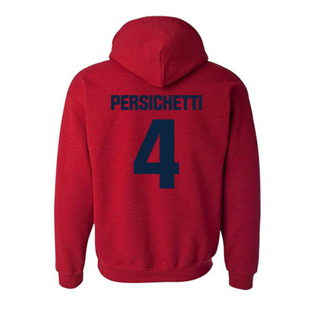 Richmond - NCAA Women's Basketball : Ava Persichetti - Hooded Sweatshirt-1