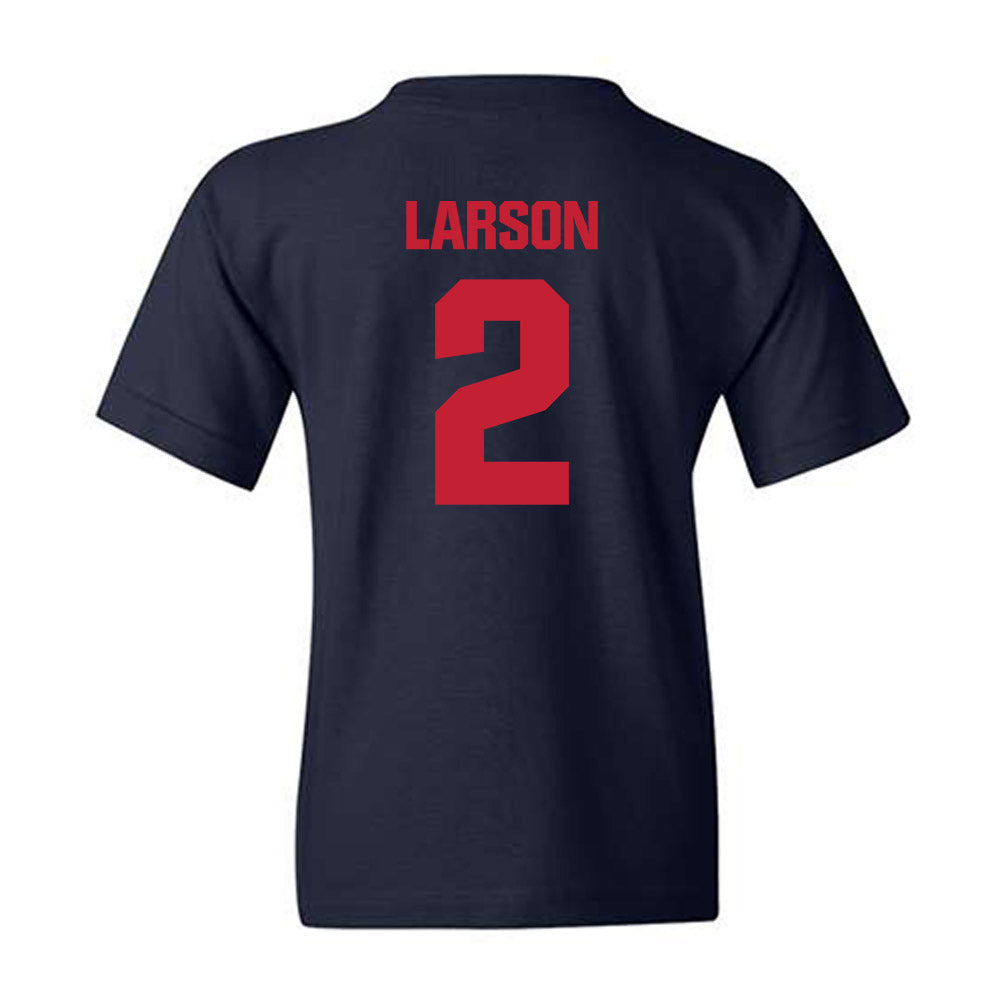Richmond - NCAA Baseball : Connor Larson - Youth T-Shirt-1