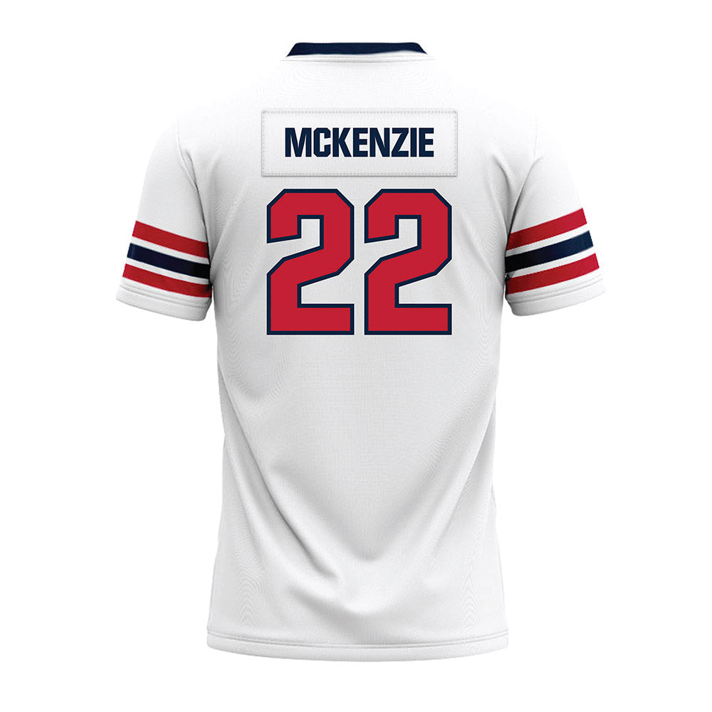 - NCAA Football : Andrew McKenzie - White Premium Football Jersey-1