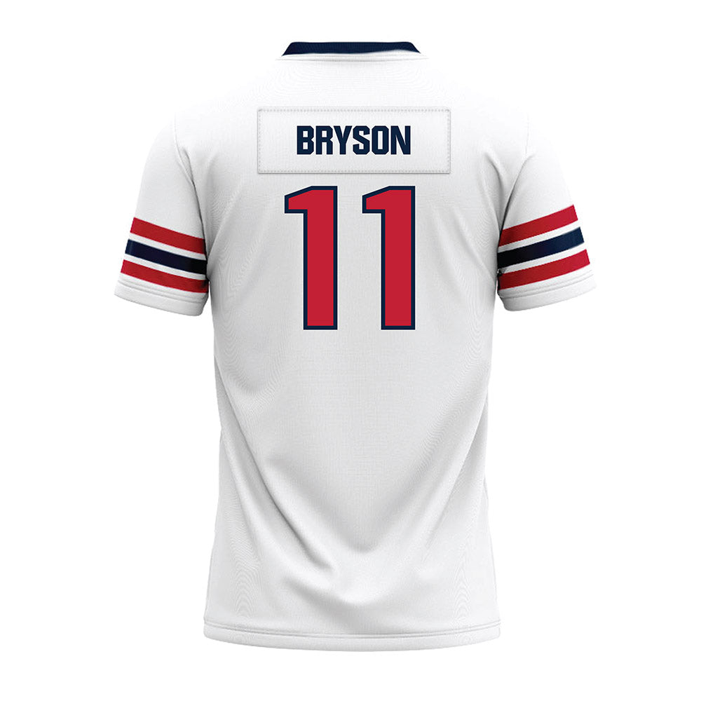 Richmond - NCAA Football : Zion Bryson - White Premium Football Jersey-1