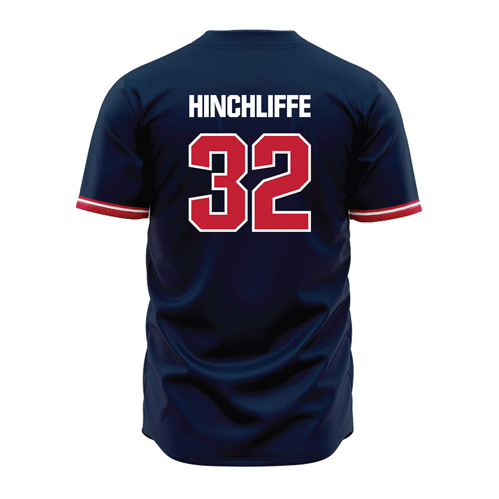 Richmond - NCAA Baseball : Jackson Hinchliffe - Blue Jersey-1