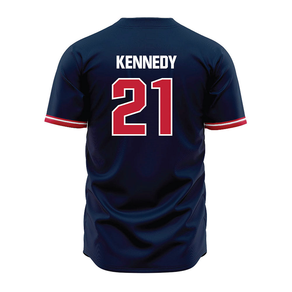 Richmond - NCAA Baseball : Grant Kennedy - Blue Jersey-1
