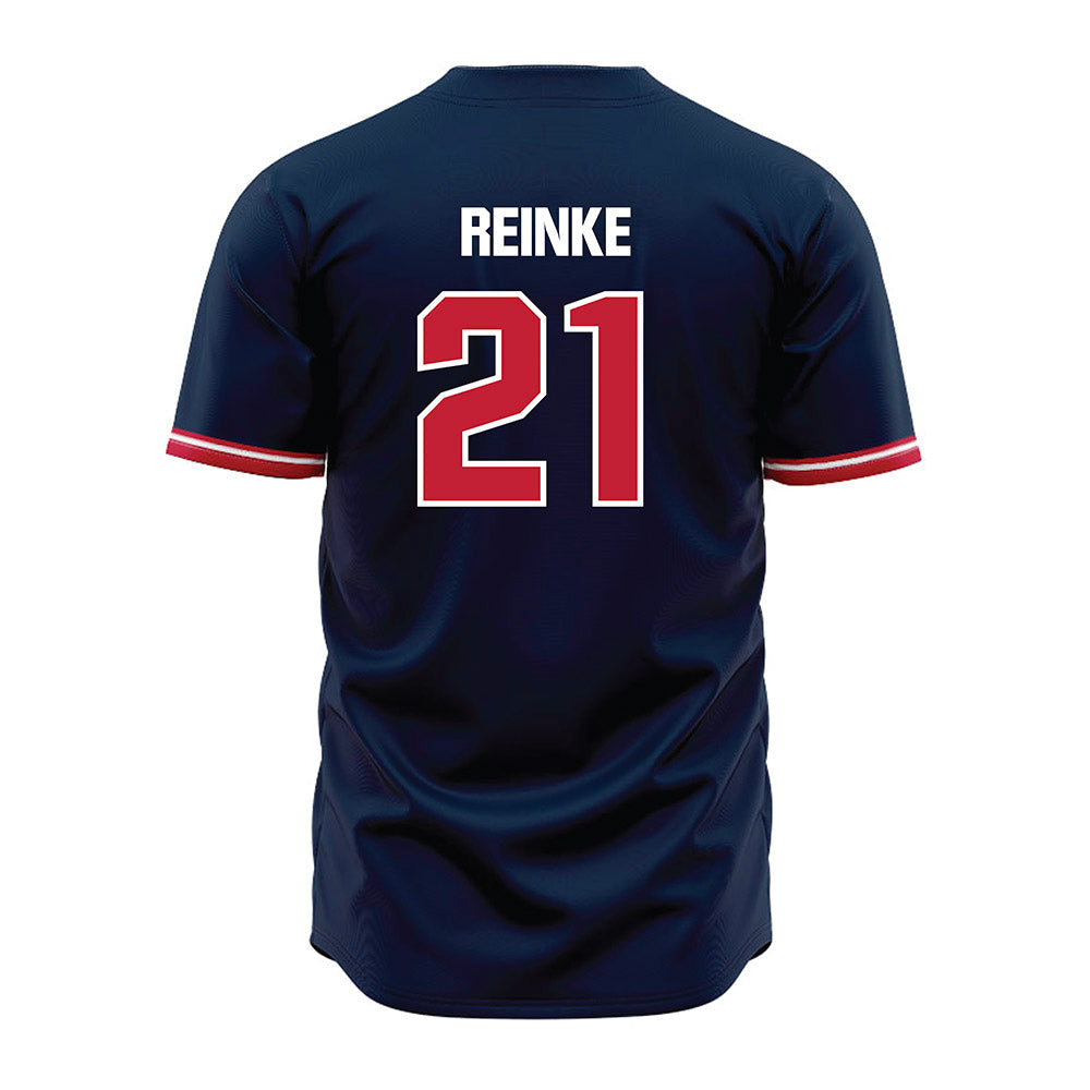 Richmond - NCAA Baseball : Brian Reinke - Blue Jersey-1