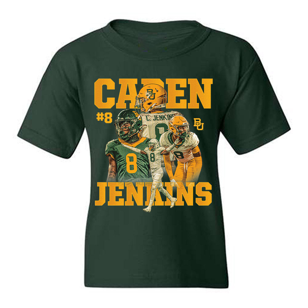 Baylor - NCAA Football : Caden Jenkins - Player collage Youth T-Shirt