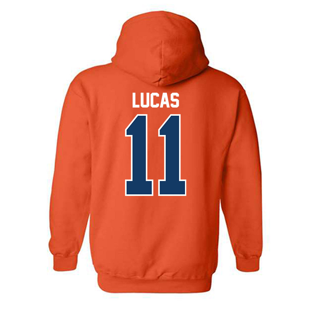 Bucknell - NCAA Men's Soccer : Jack Lucas - Classic Shersey Hooded Sweatshirt-1