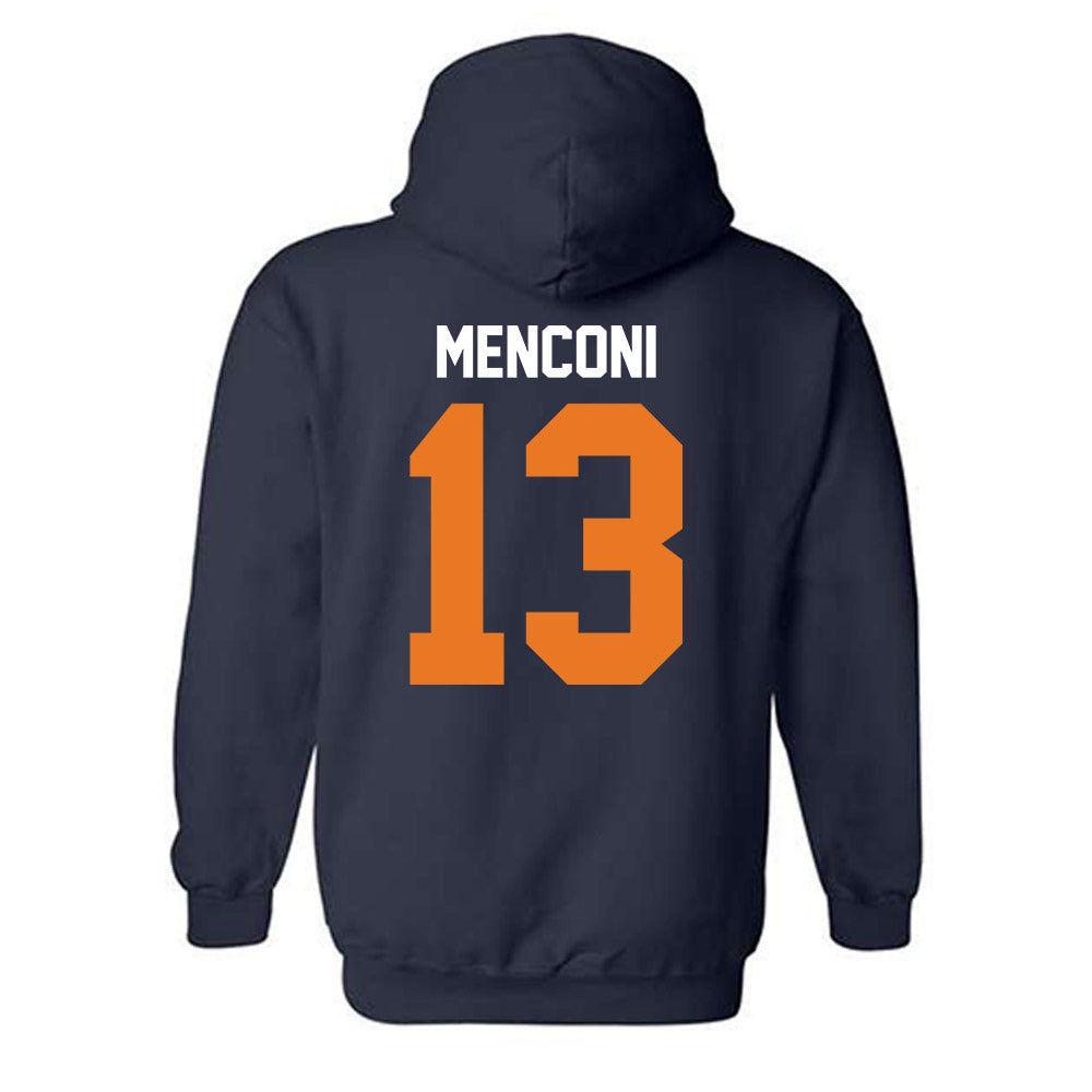 Bucknell - NCAA Football : Tristano Menconi - Classic Shersey Hooded Sweatshirt-1