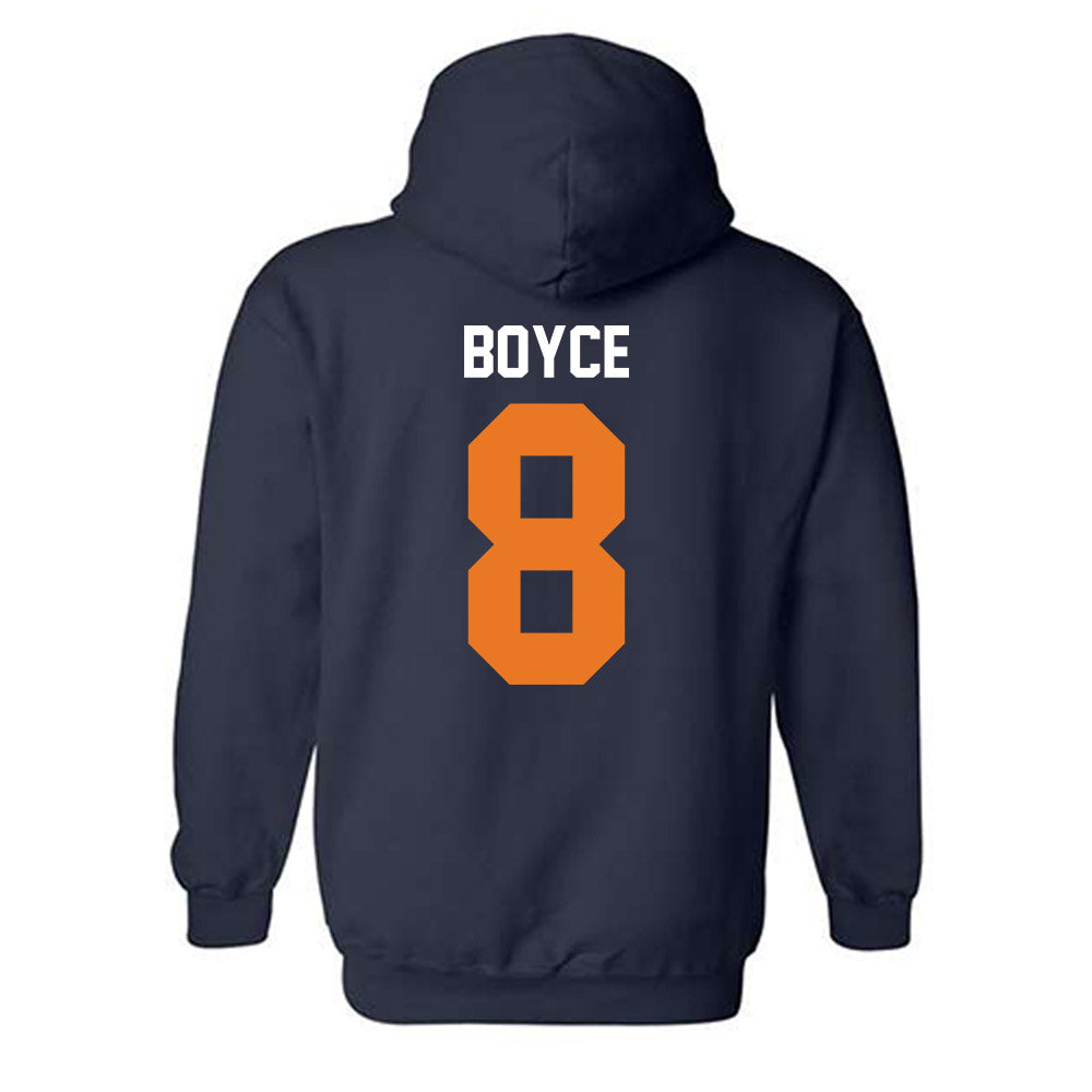 Bucknell - NCAA Women's Lacrosse : Allie Boyce - Classic Shersey Hooded Sweatshirt-1