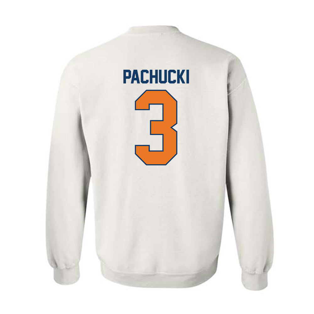 Bucknell - NCAA Men's Basketball : Aleksander Pachucki - Crewneck Sweatshirt-1