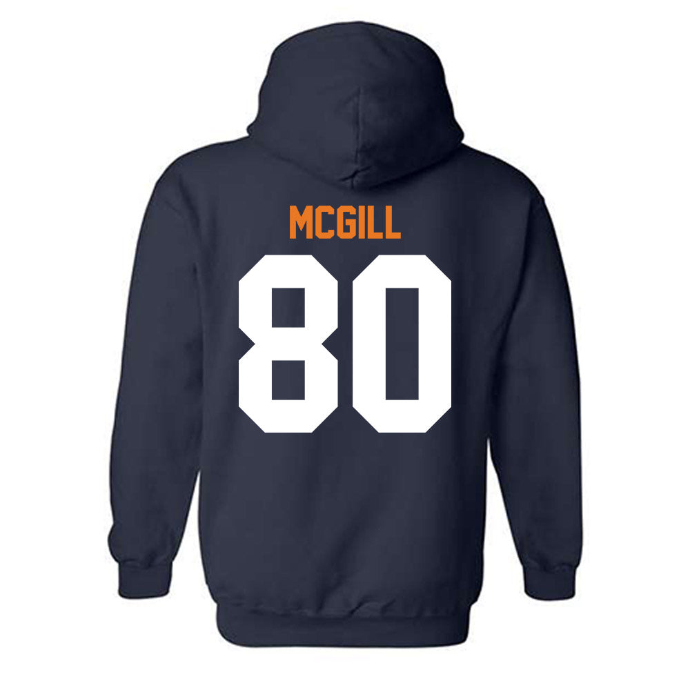 Bucknell - NCAA Football : Jack McGill - Classic Shersey Hooded Sweatshirt-1