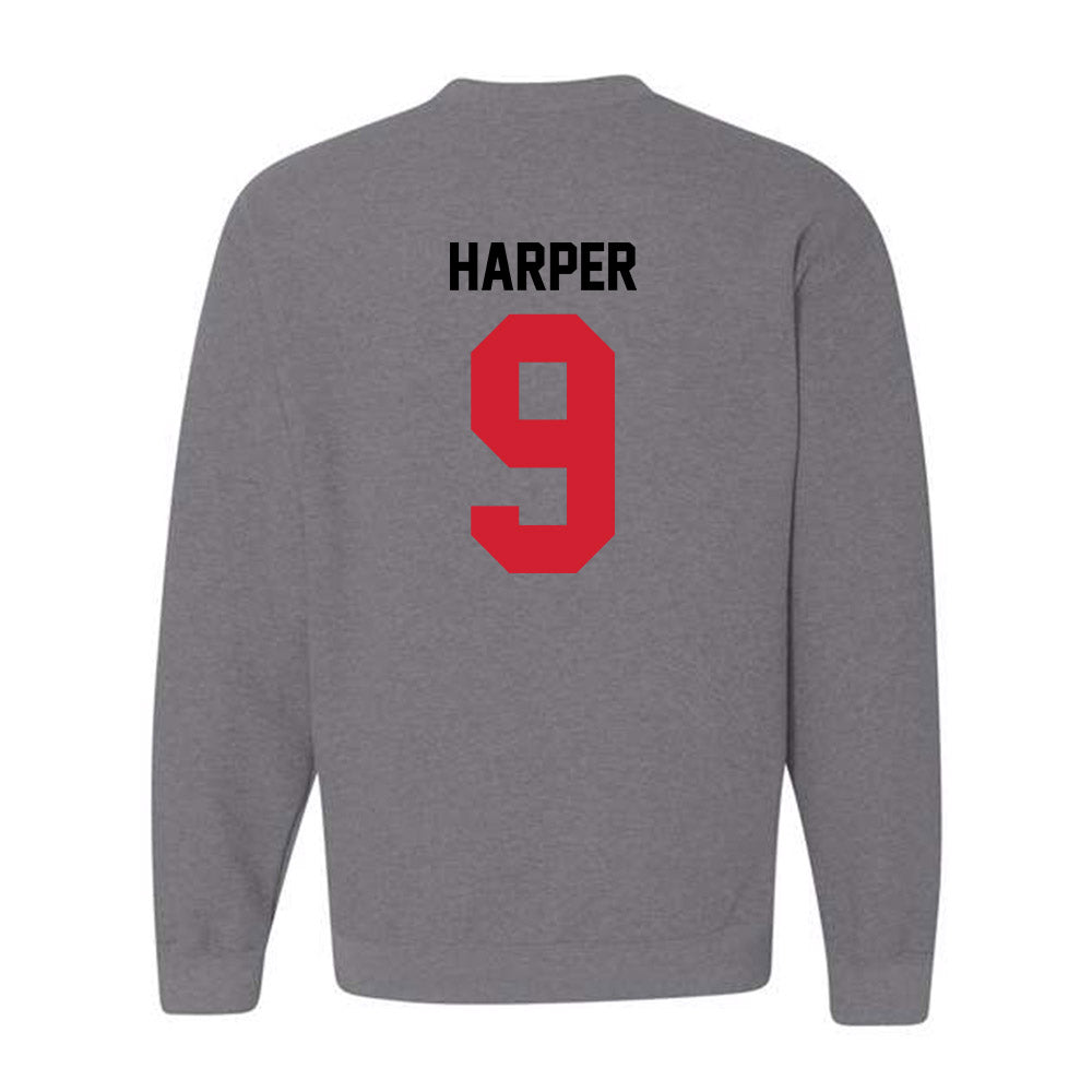 UCM - NCAA Women's Volleyball : Kirsten Harper - Crewneck Sweatshirt-1