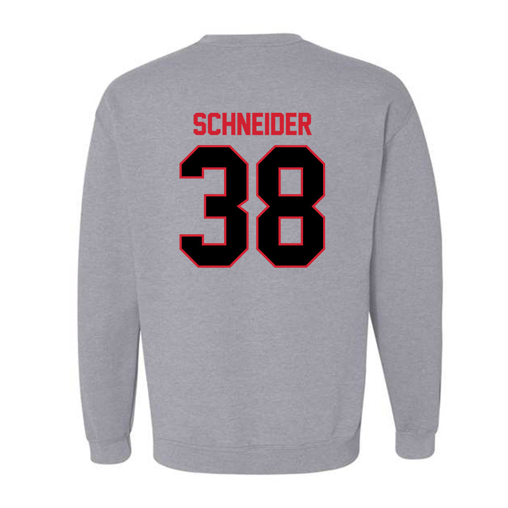UCM - NCAA Football : Brennan Schneider - Crewneck Sweatshirt-1