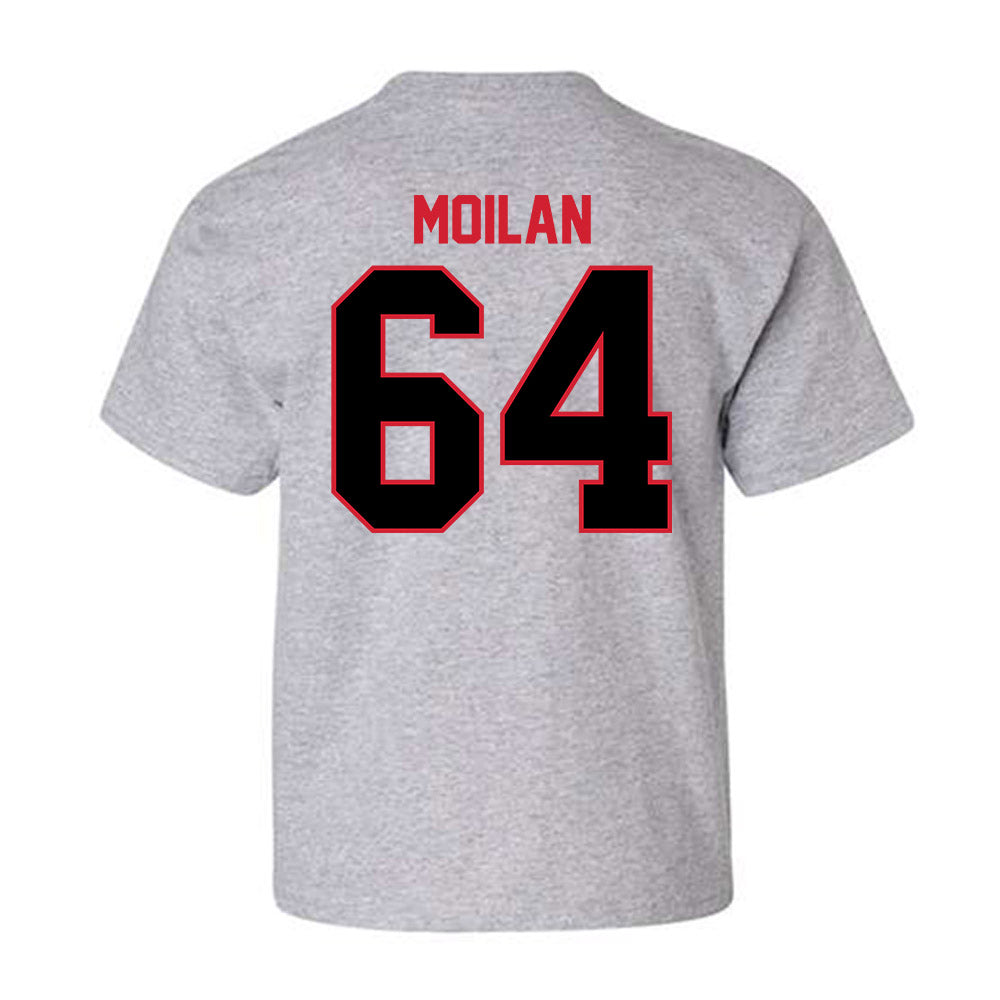 UCM - NCAA Football : RJ Moilan - Youth T-Shirt-1