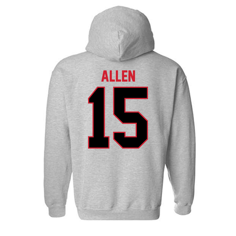 UCM - NCAA Baseball : Sawyer Allen - Hooded Sweatshirt-1