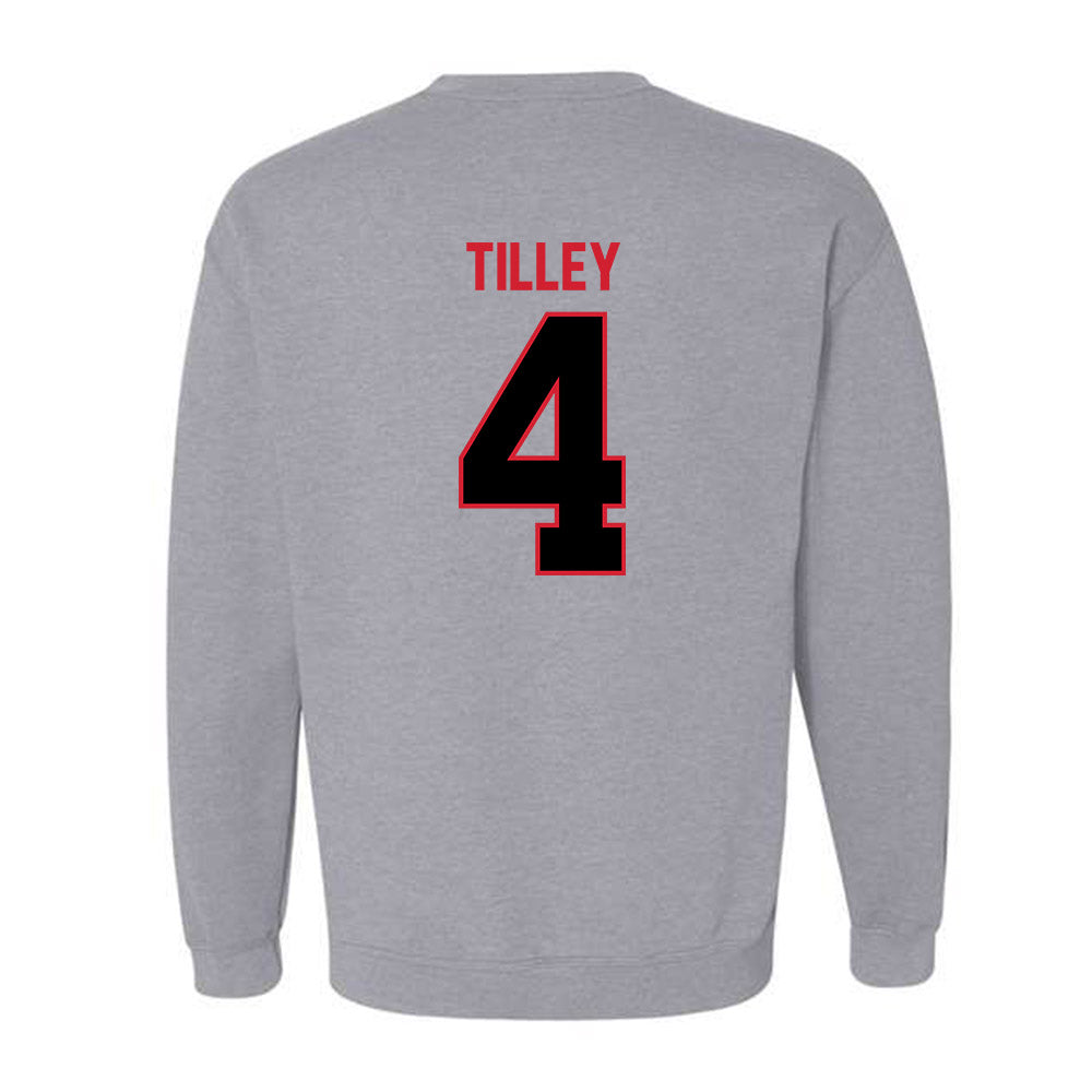 UCM - NCAA Men's Basketball : Kyran Tilley - Crewneck Sweatshirt-1