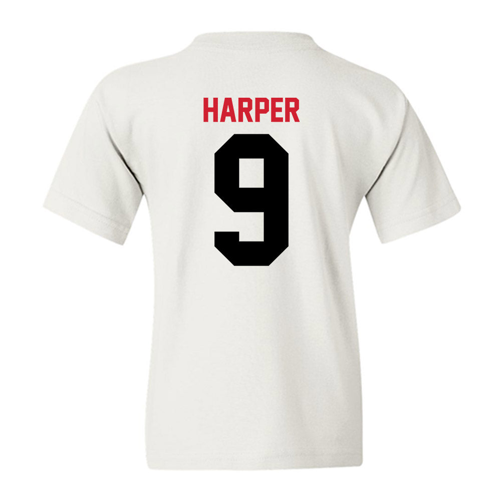 UCM - NCAA Women's Volleyball : Kirsten Harper - Youth T-Shirt-1