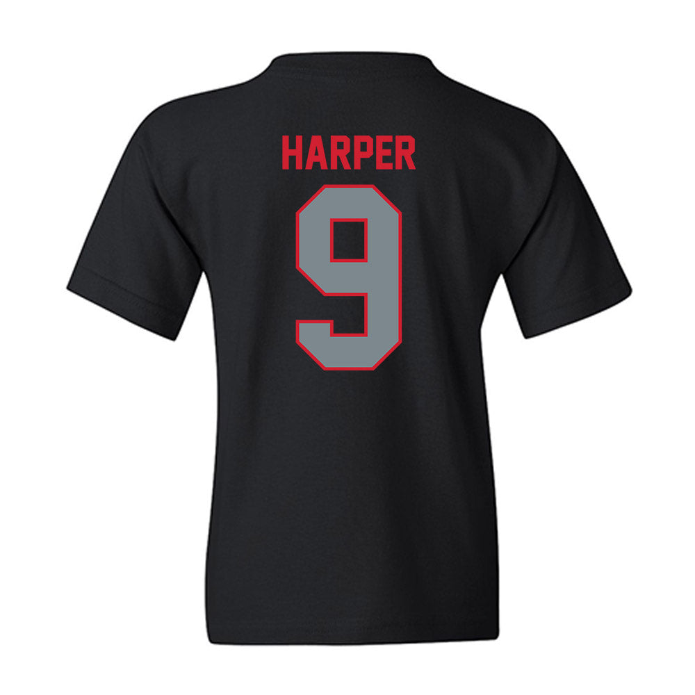 UCM - NCAA Women's Volleyball : Kirsten Harper - Youth T-Shirt-1
