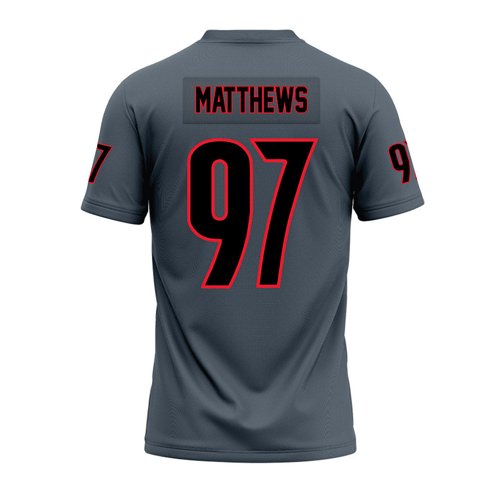 Southern Utah - NCAA Football : Kannon Matthews - Premium Football Jersey-1