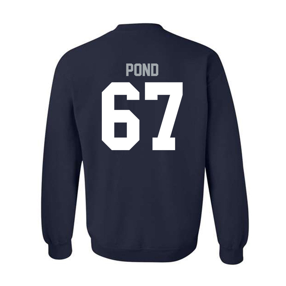 Utah State - NCAA Football : Adam Pond - Classic Shersey Crewneck Sweatshirt-1