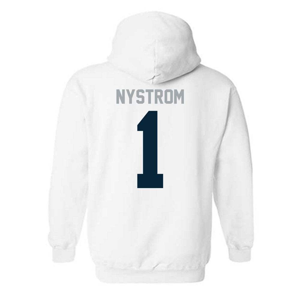 Utah State - NCAA Women's Soccer : Ivy Nystrom - Classic Shersey Hooded Sweatshirt-1