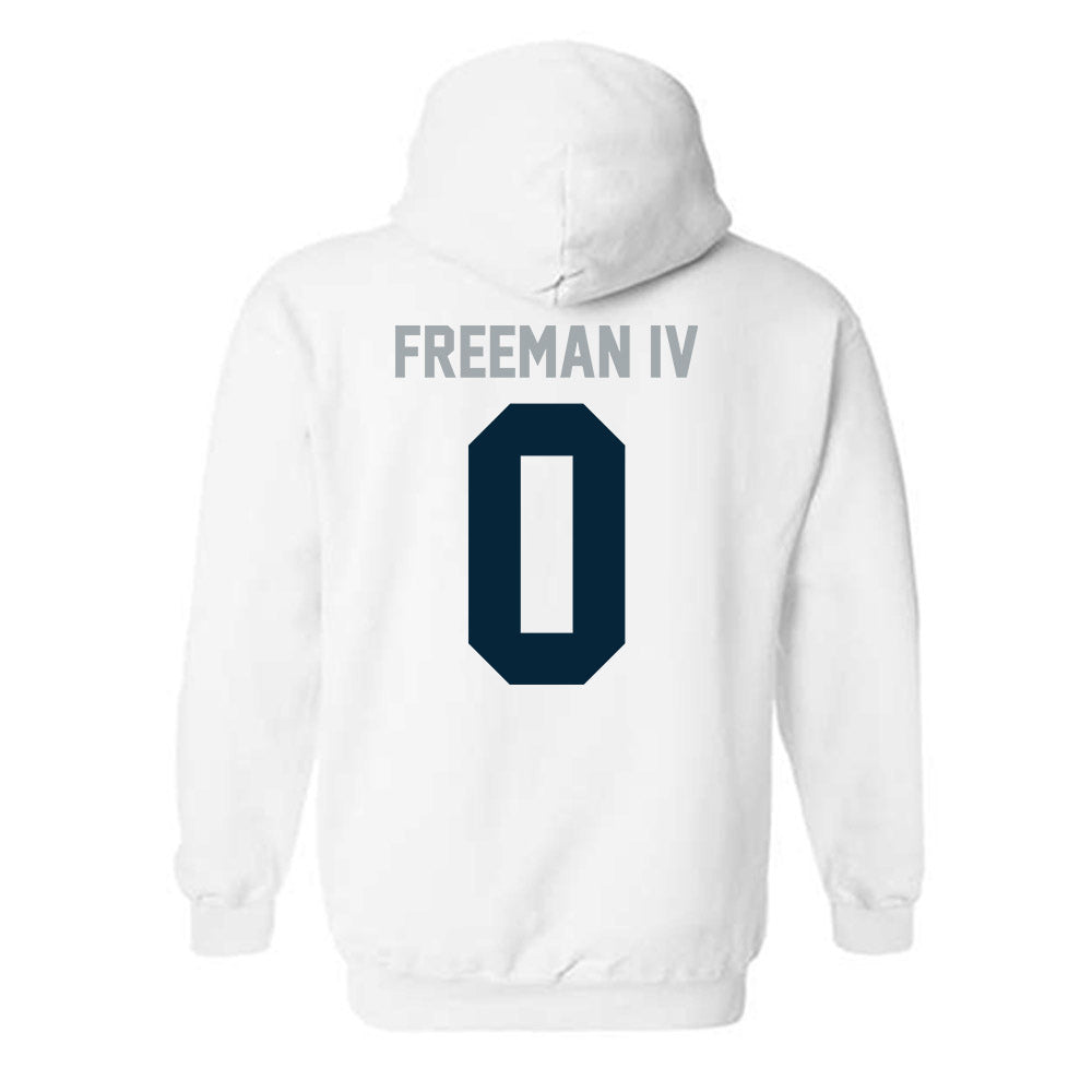 Utah State - NCAA Football : Robert Freeman IV - Classic Shersey Hooded Sweatshirt-1