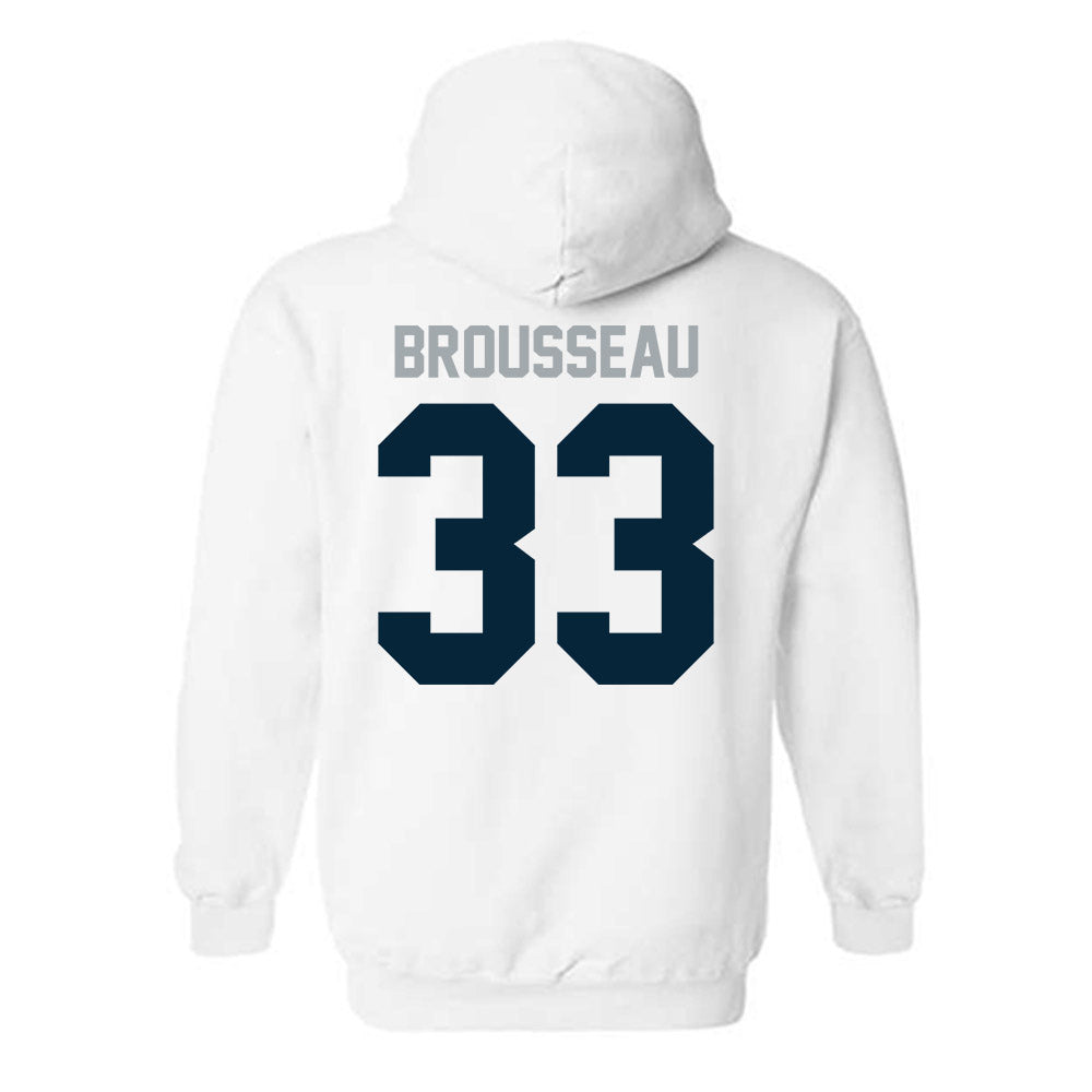 Utah State - NCAA Football : Grayson Brousseau - Classic Shersey Hooded Sweatshirt-1