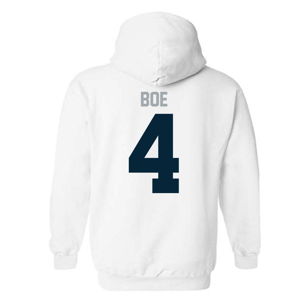 Utah State - NCAA Men's Basketball : Brayden Boe - Classic Shersey Hooded Sweatshirt-1