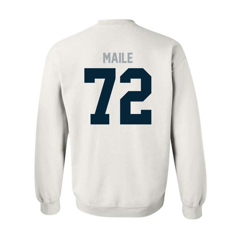 Utah State - NCAA Football : George Maile - Classic Shersey Crewneck Sweatshirt-1