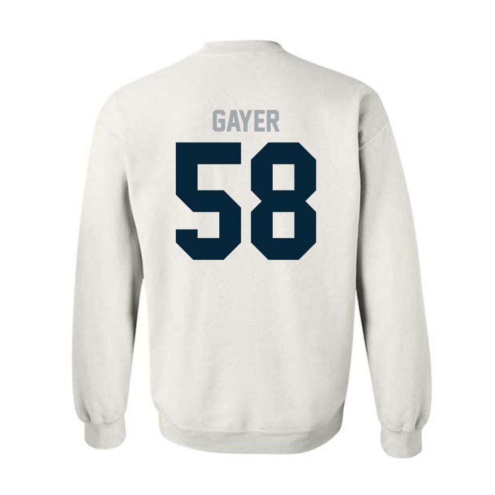 Utah State - NCAA Football : John Gayer - Classic Shersey Crewneck Sweatshirt-1
