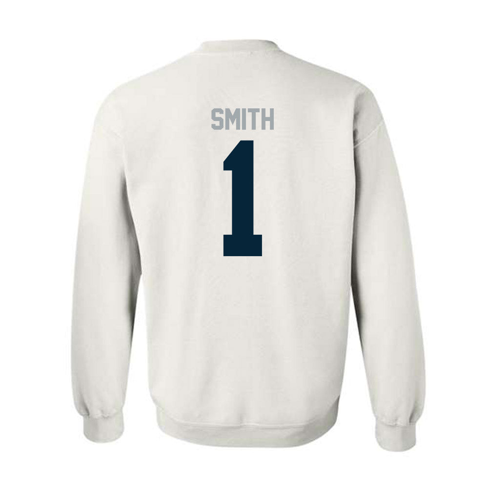 Utah State - NCAA Softball : Denay Smith - Classic Shersey Crewneck Sweatshirt-1