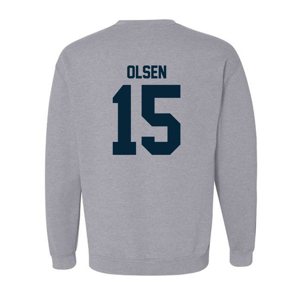 Utah State - NCAA Football : Ty Olsen - Crewneck Sweatshirt-1