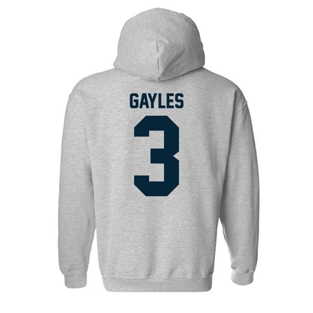 Utah State - NCAA Women's Basketball : Aaliyah Gayles - Hooded Sweatshirt-1