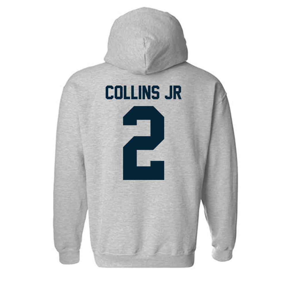 Utah State - NCAA Men's Basketball : Mj Collins Jr - Hooded Sweatshirt-1
