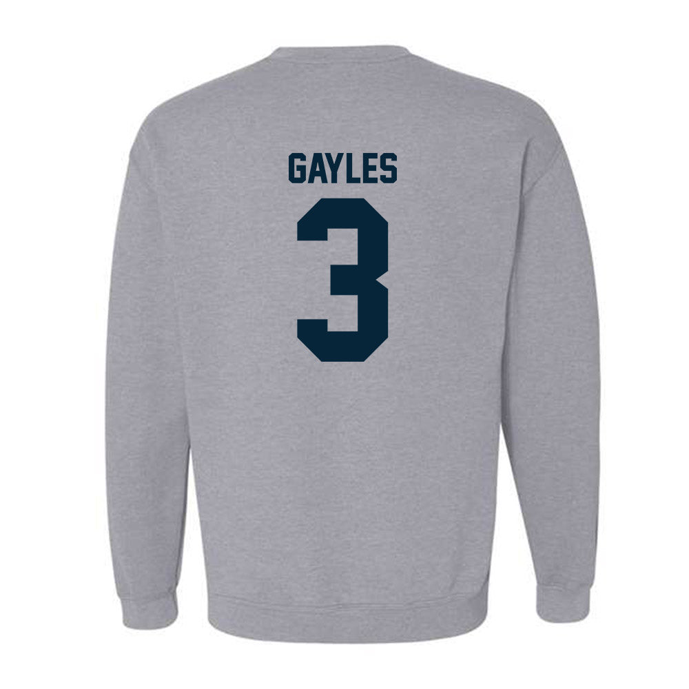Utah State - NCAA Women's Basketball : Aaliyah Gayles - Crewneck Sweatshirt-1